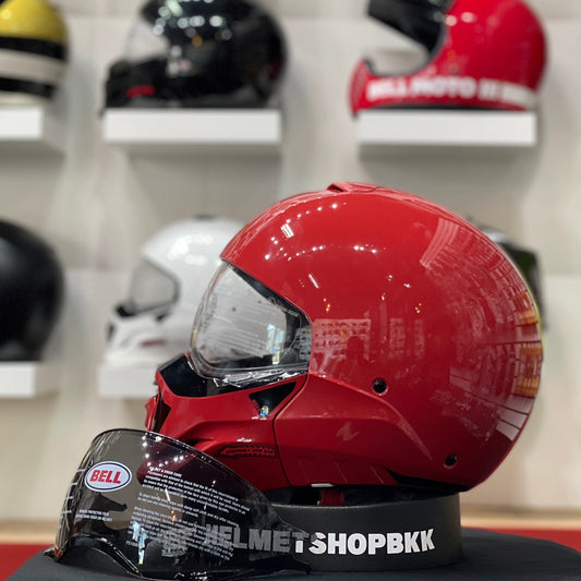 BELL BROOZER DUPLET GLOSS RED